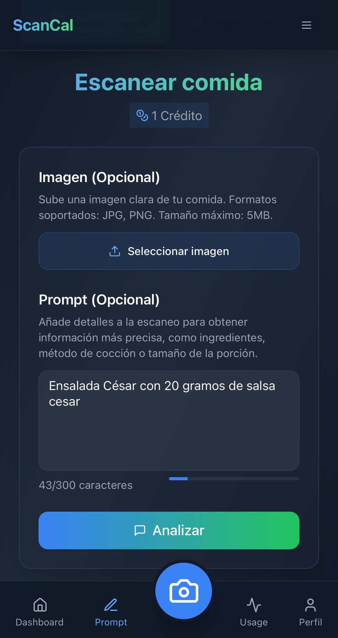 Prompt Personalizado